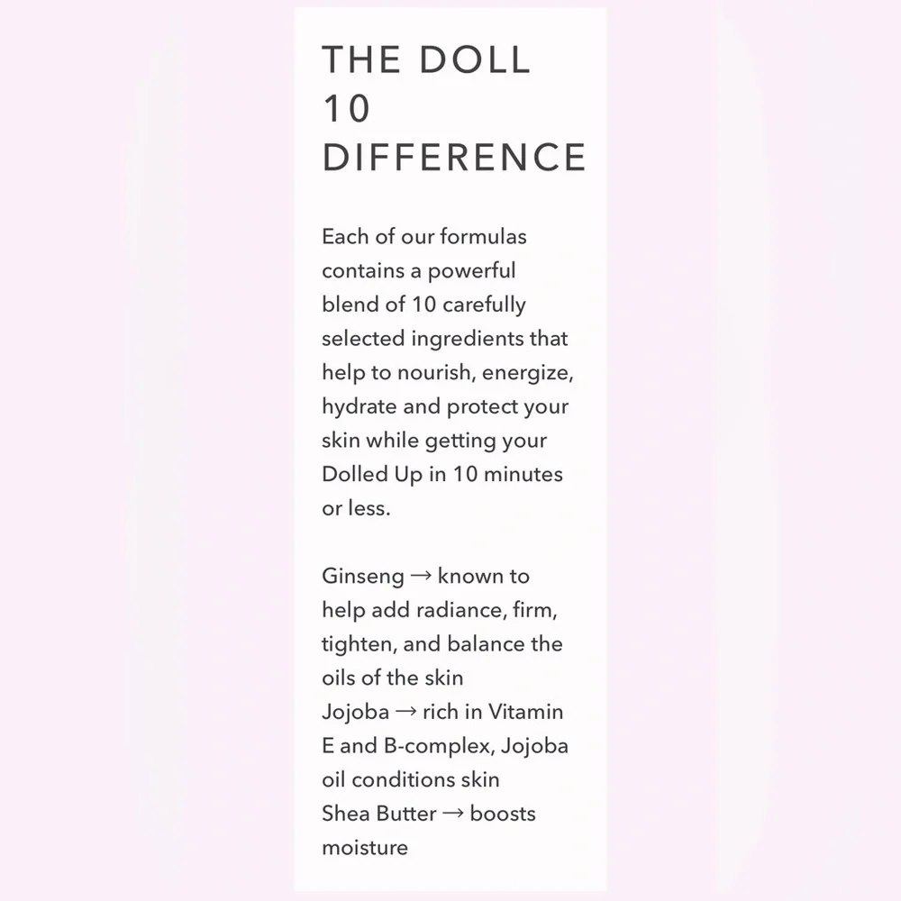 Doll 10 Hydro balm precision concealer Tan